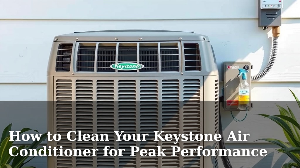 How to Clean Your Keystone Air Conditioner for Peak Performance
