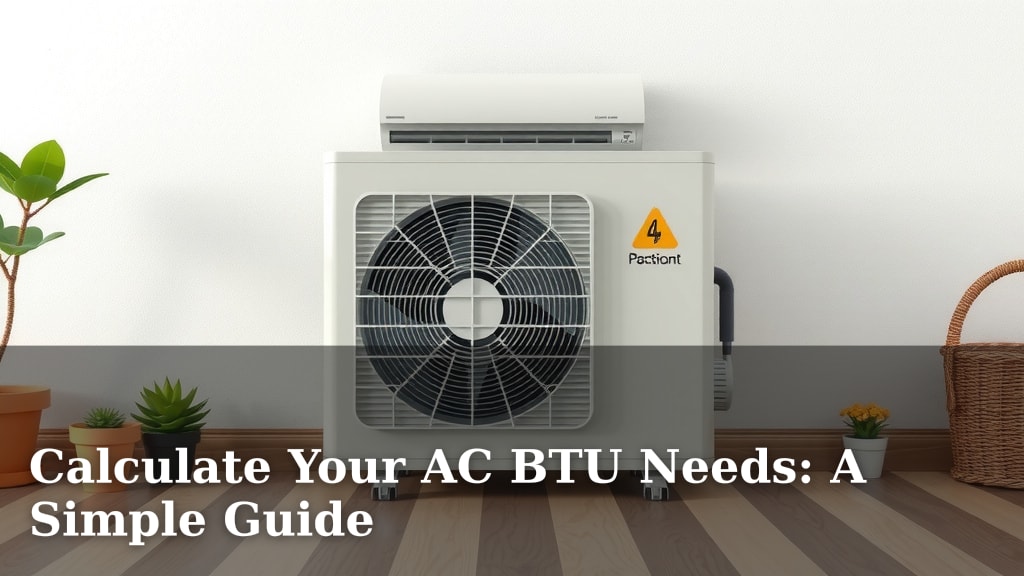Calculate Your AC BTU Needs: A Simple Guide
