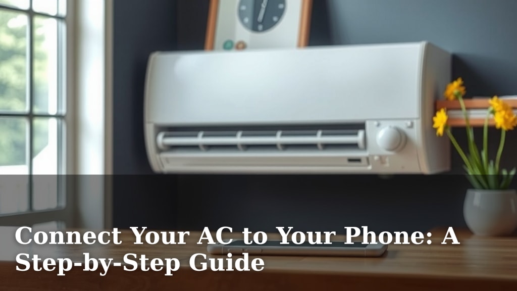 Connect Your AC to Your Phone: A Step-by-Step Guide