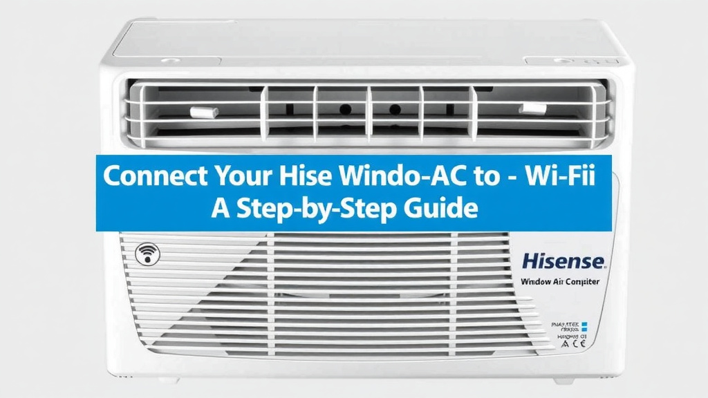Connecting Your Hisense Window AC to Wi-Fi