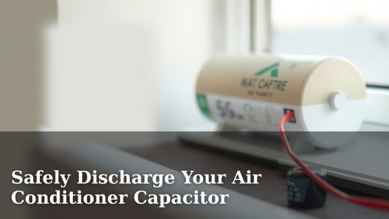 Safely Discharge Your Air Conditioner Capacitor