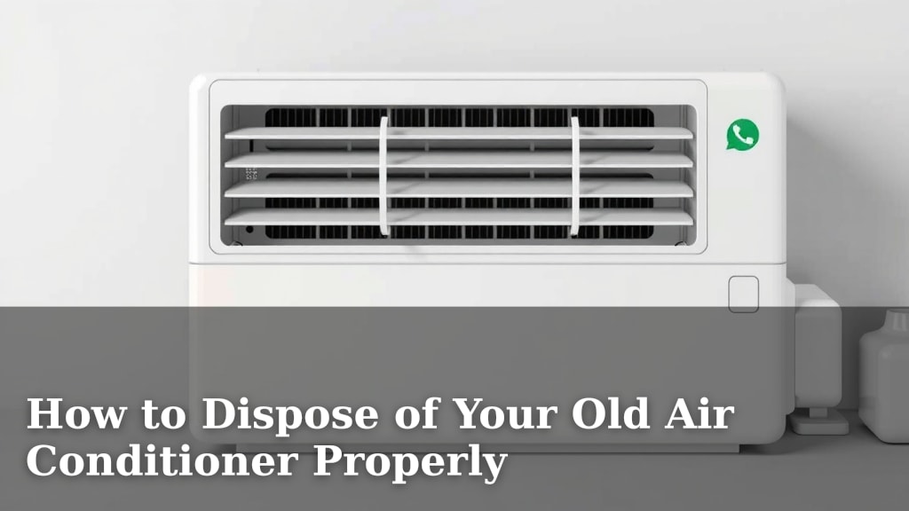 How to Dispose of Your Old Air Conditioner Properly
