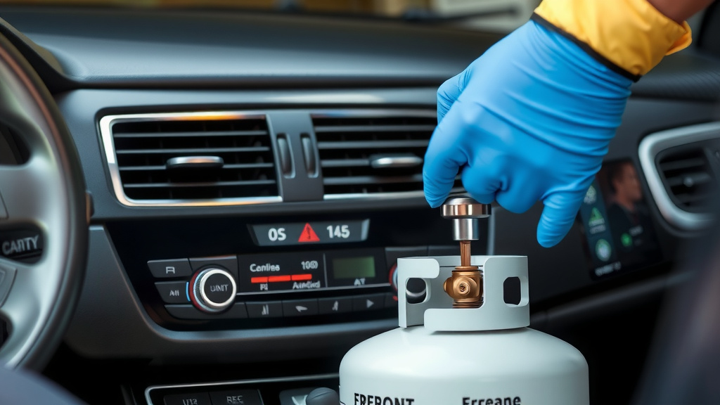 Removing Refrigerant from Your Car's AC System