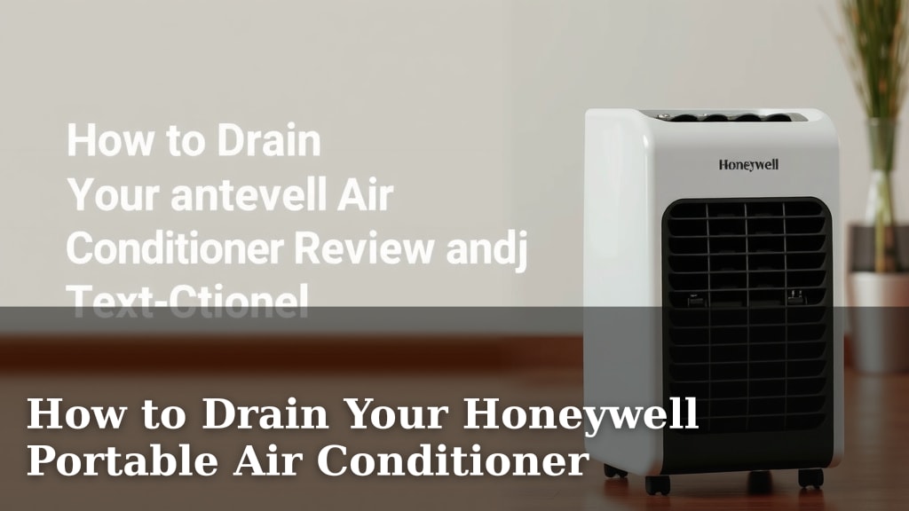 How to Drain Your Honeywell Portable Air Conditioner