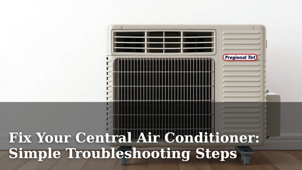 Fix Your Central Air Conditioner: Simple Troubleshooting Steps
