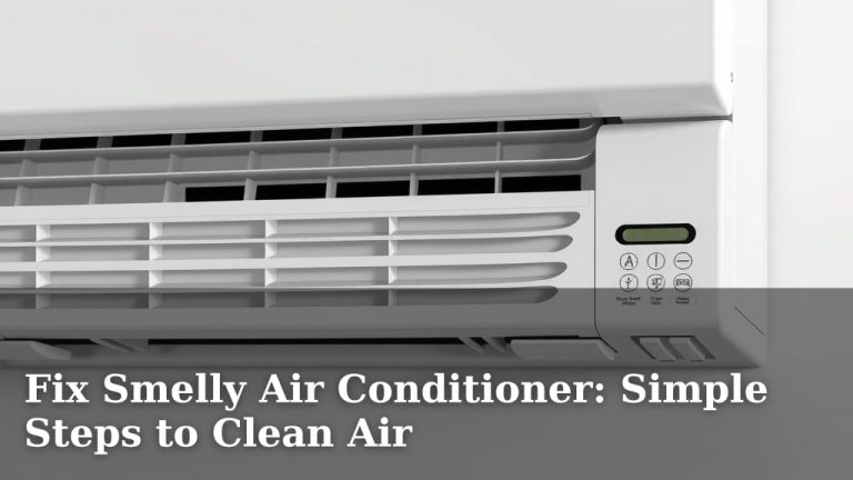 Fix Smelly Air Conditioner: Simple Steps to Clean Air