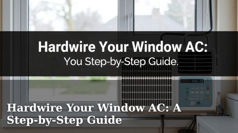 Hardwire Your Window AC: A Step-by-Step Guide