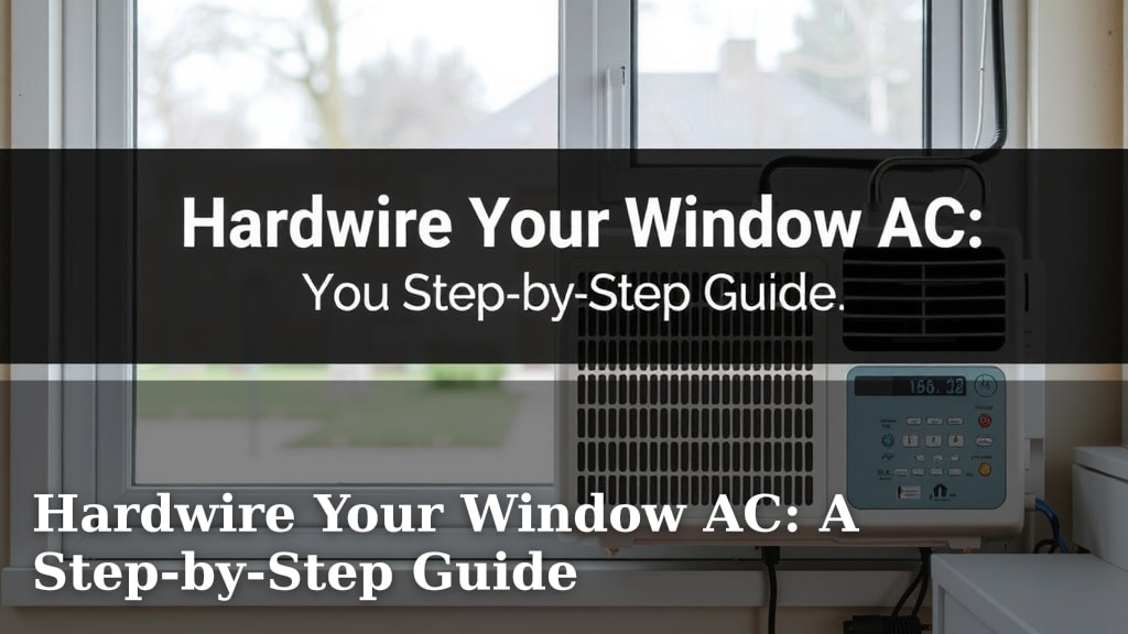 Hardwire Your Window AC: A Step-by-Step Guide
