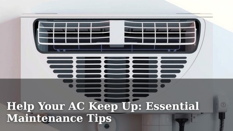 Help Your AC Keep Up: Essential Maintenance Tips