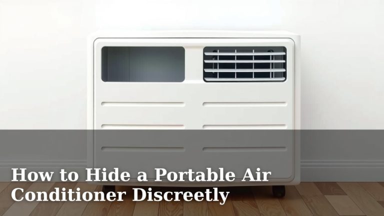 How to Hide a Portable Air Conditioner Discreetly