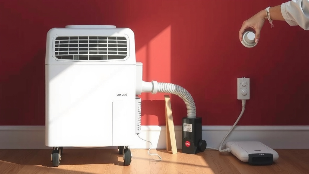 Taming Your Portable AC Hose for a Tidy Room