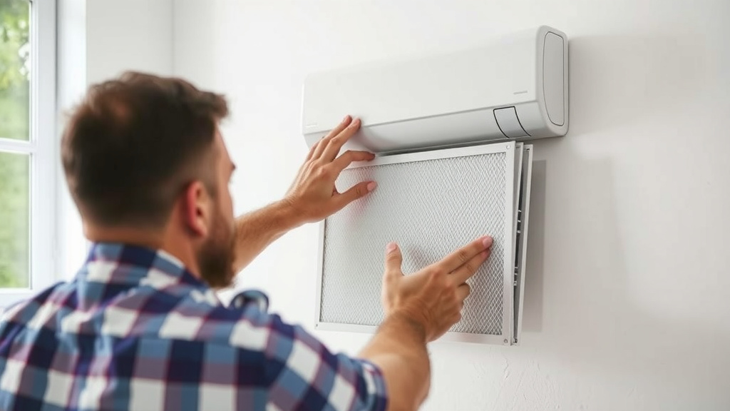 Putting Your New Air Conditioner Filter in Place
