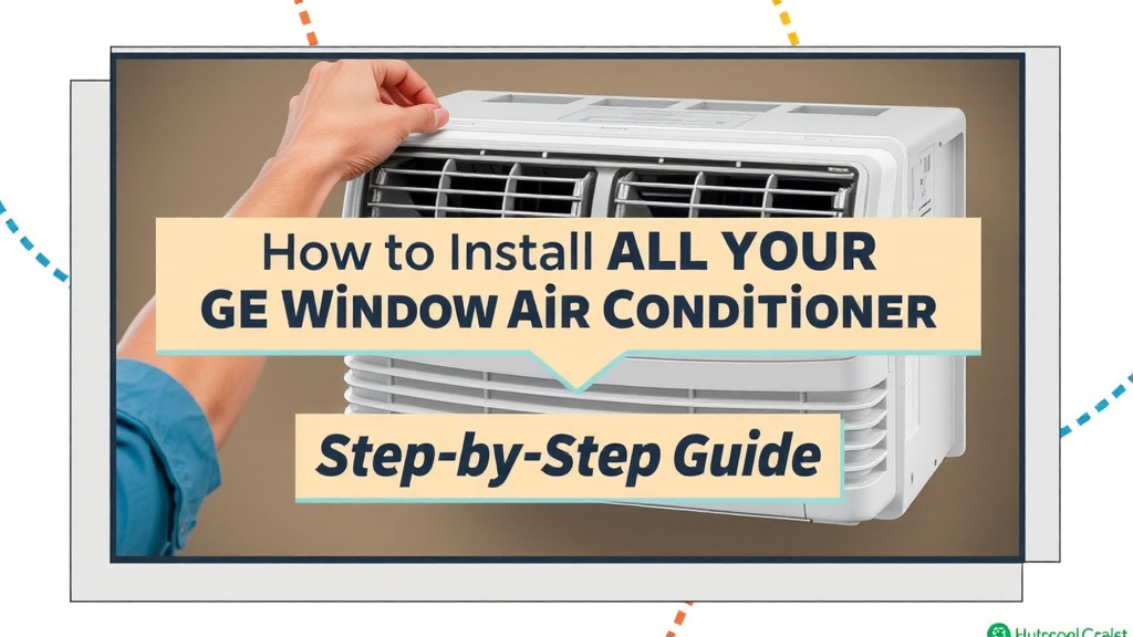 Installing Your GE Window Air Conditioner: A DIY Guide