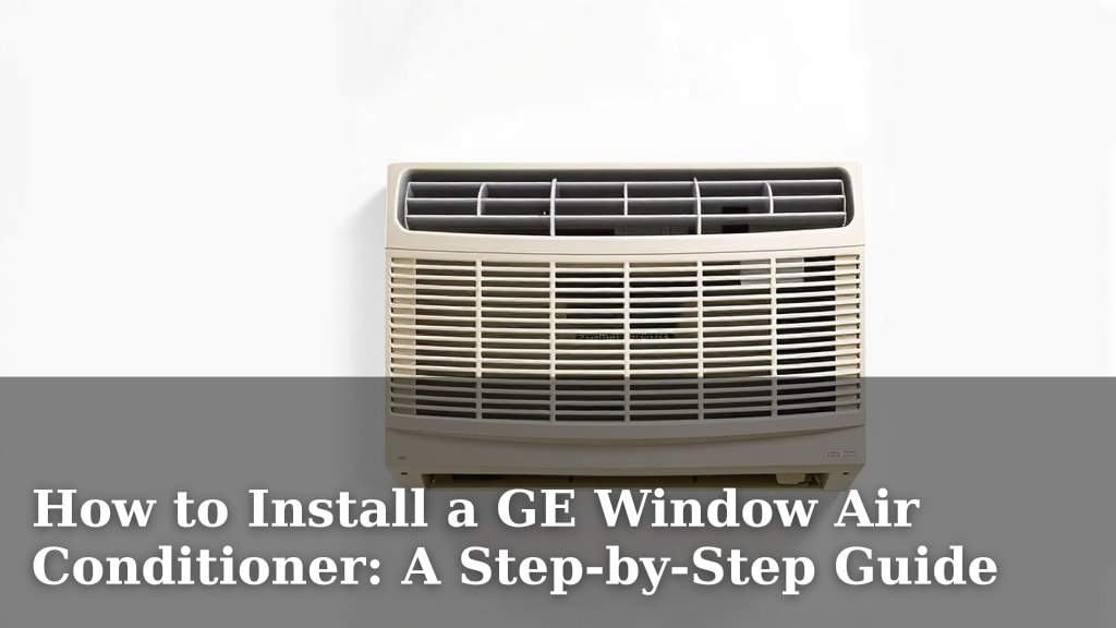 How to Install a GE Window Air Conditioner: A Step-by-Step Guide