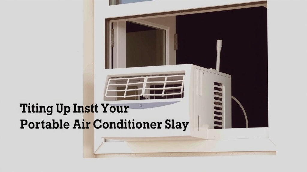 Setting Up Your Portable Air Conditioner in a Window