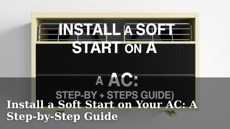 Install a Soft Start on Your AC: A Step-by-Step Guide
