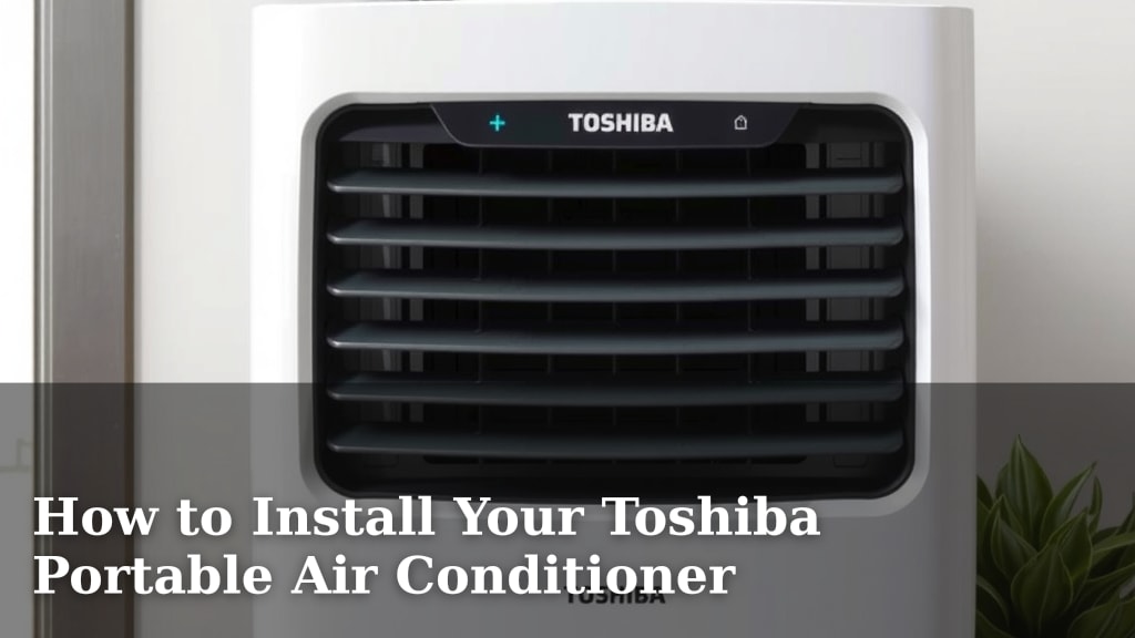 How to Install Your Toshiba Portable Air Conditioner