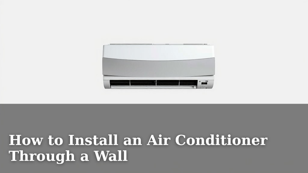 How to Install an Air Conditioner Through a Wall