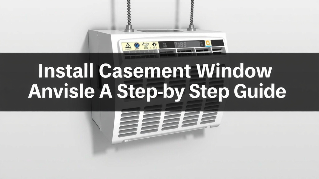 Getting Your Casement Window AC Installed Right