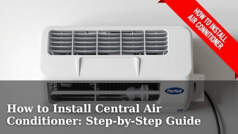 How to Install Central Air Conditioner: Step-by-Step Guide
