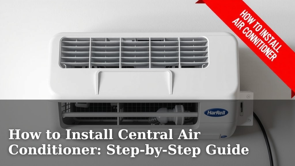 How to Install Central Air Conditioner: Step-by-Step Guide