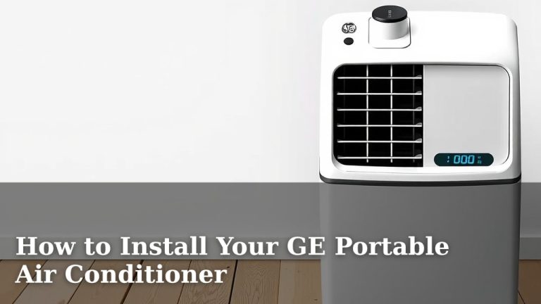 How to Install Your GE Portable Air Conditioner