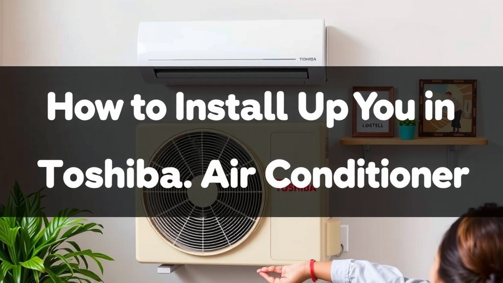 Setting Up Your Toshiba Air Conditioner: A DIY Guide