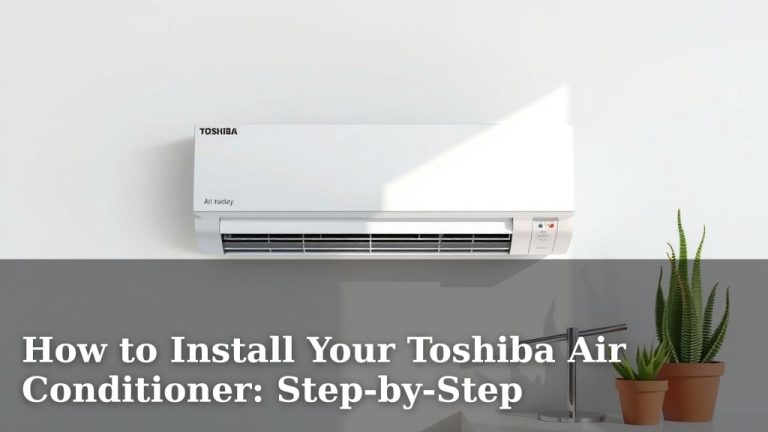 How to Install Your Toshiba Air Conditioner: Step-by-Step