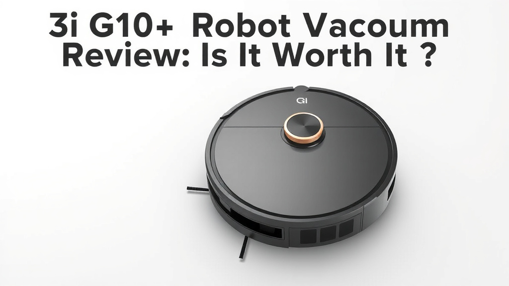 3i G10+ Robot Vacuum Review: Is It Worth It