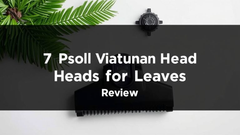 7 Best Pool Vacuum Heads for Leaves Reviewed