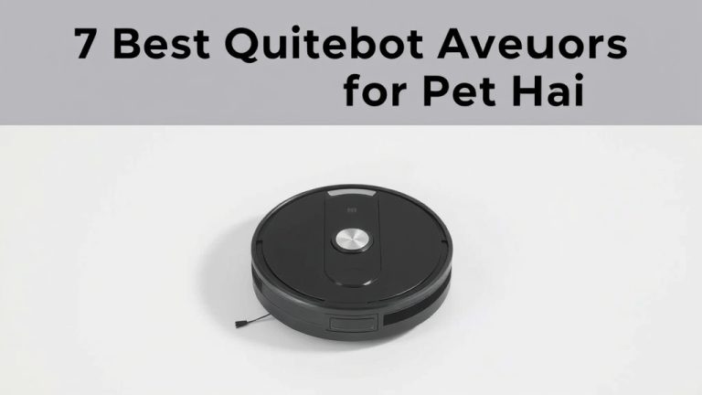 7 Best Quiet Robot Vacuums for Pet Hair