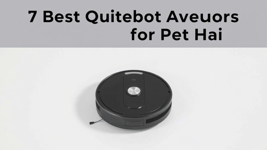 7 Best Quiet Robot Vacuums for Pet Hair