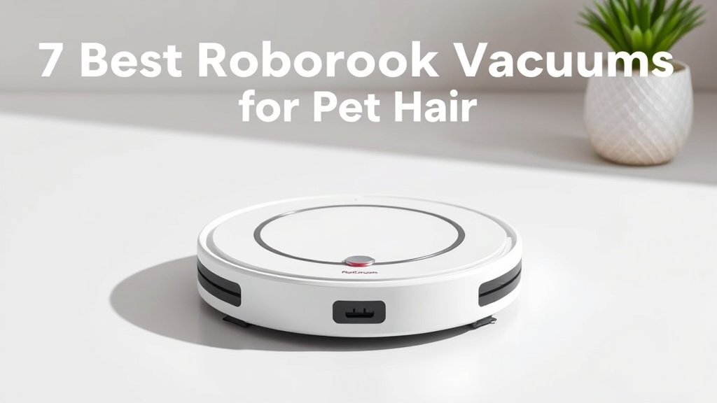 7 Best Roborock Vacuums for Pet Hair