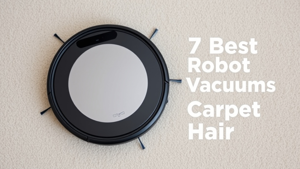 7 Best Robot Vacuums for Carpet Hair