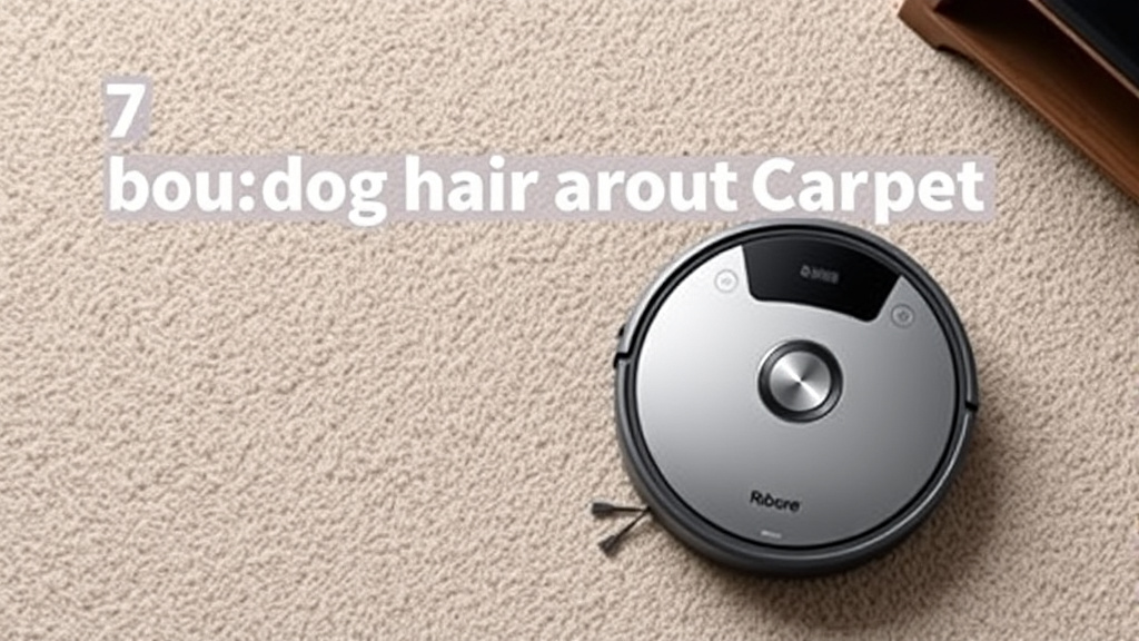 7 Best Robot Vacuums for Dog Hair on Carpet
