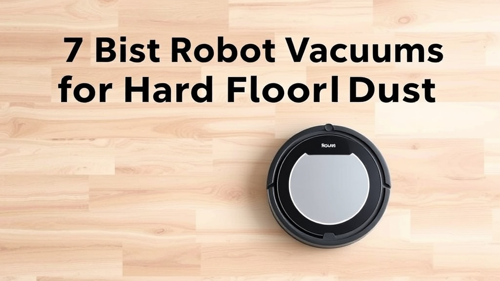 7 Best Robot Vacuums for Hard Floor Dust