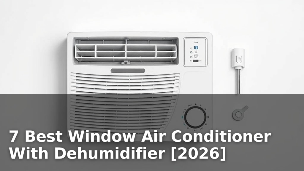 7 Best Window Air Conditioner With Dehumidifier [2026]