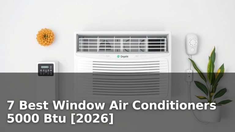 7 Best Window Air Conditioners 5000 Btu [2026]