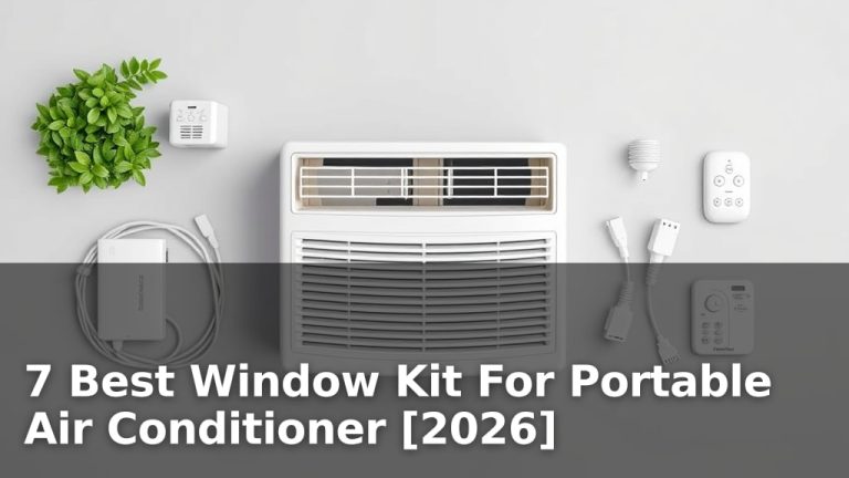 7 Best Window Kit For Portable Air Conditioner [2026]