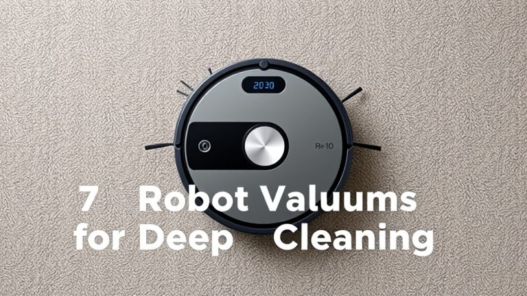 7 Robot Vacuums for Deep Carpet Cleaning