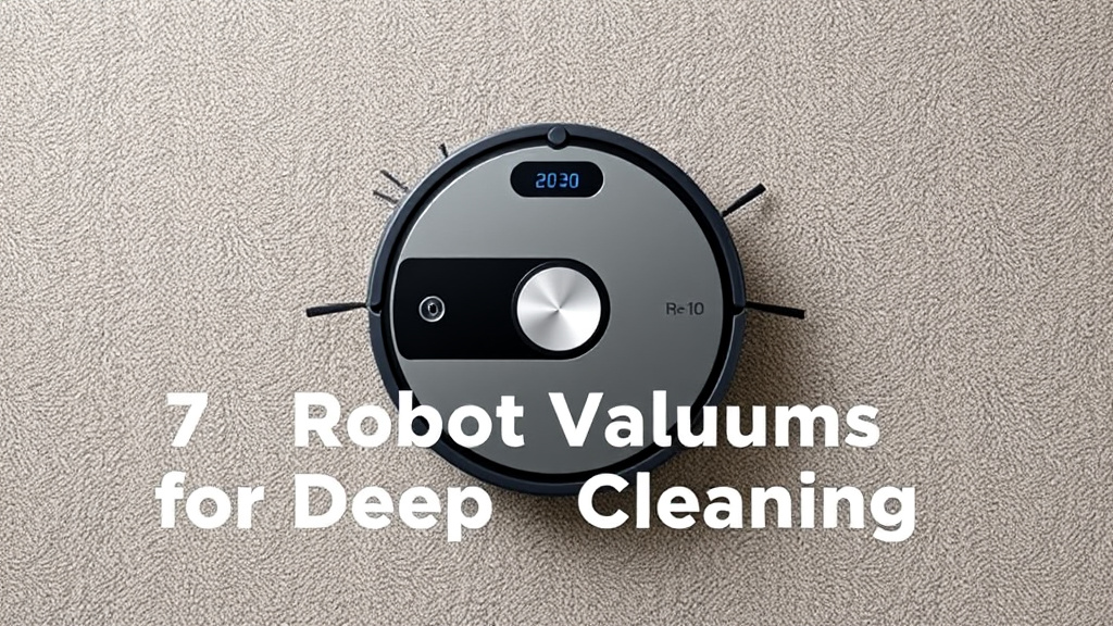 7 Robot Vacuums for Deep Carpet Cleaning