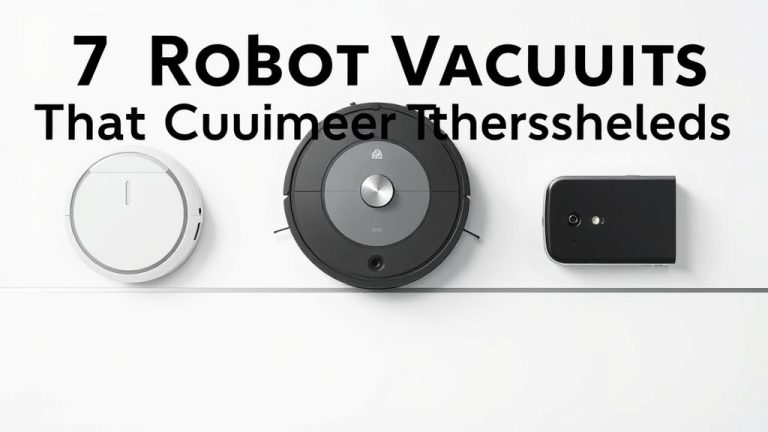 7 Robot Vacuums That Conquer Thresholds