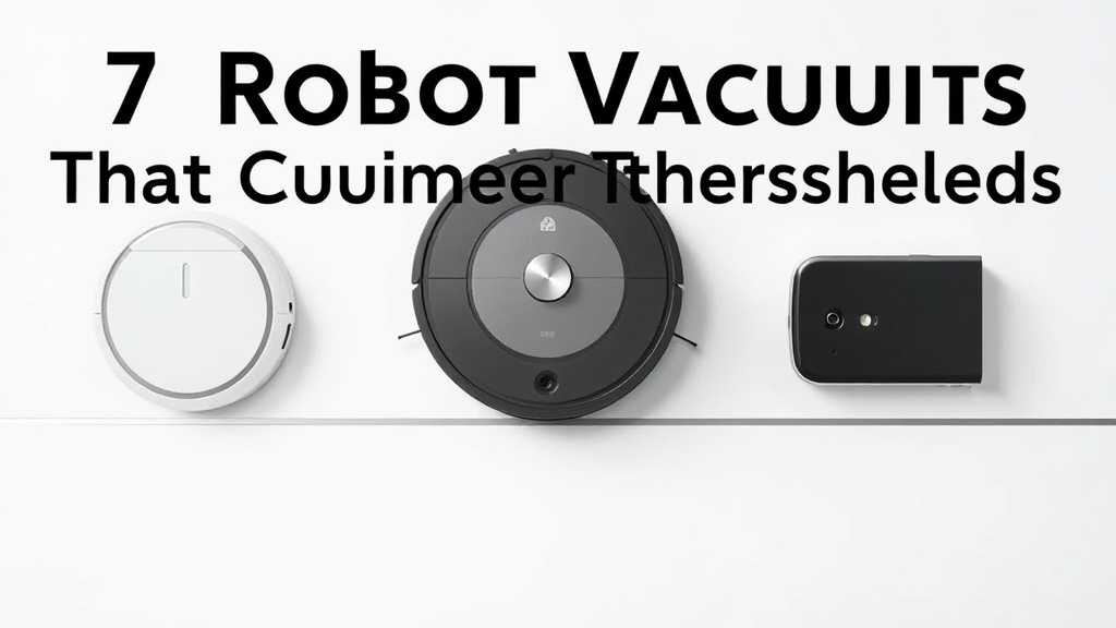 7 Robot Vacuums That Conquer Thresholds