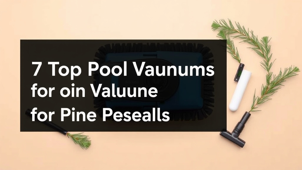 7 Top Pool Vacuums for Pine Needles
