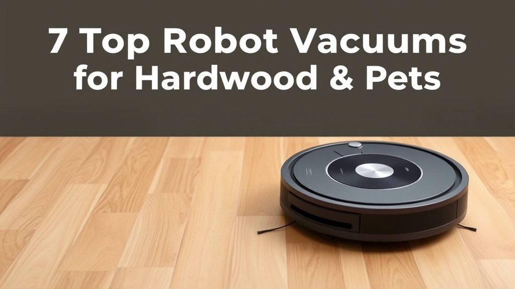 7 Top Robot Vacuums for Hardwood & Pets