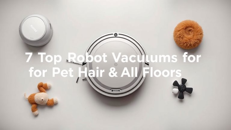 7 Top Robot Vacuums for Pet Hair & All Floors