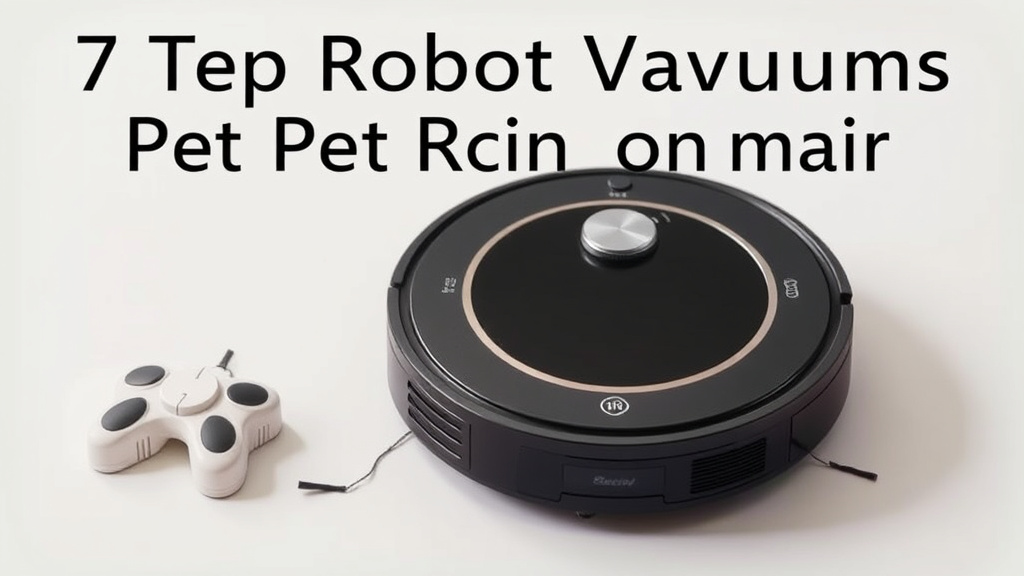 7 Top Robot Vacuums for Pet Hair on Amazon