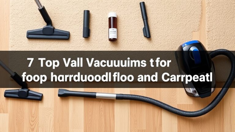 7 Top Vacuums for Hardwood Floors and Carpet
