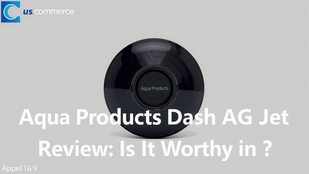 Aqua Products Dash AG Jet Review: Is It Worth It