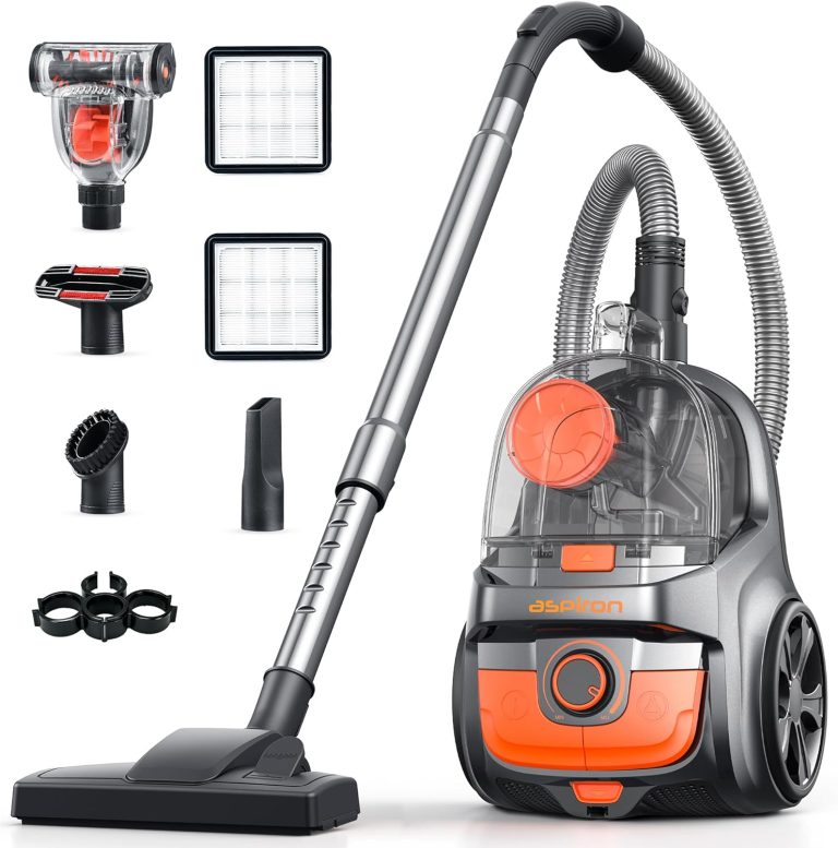 Aspiron Canister Vacuum Cleaner Review: Powerful Suction